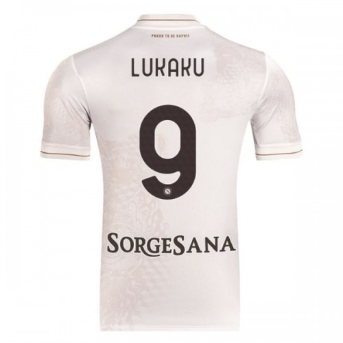 Camisola do SSC Napoli Lukaku 9 Equipamento Alternativo 2025-26 Camisola do SSC Napoli Lukaku 9 Equipamento Alternativo 2025-26
